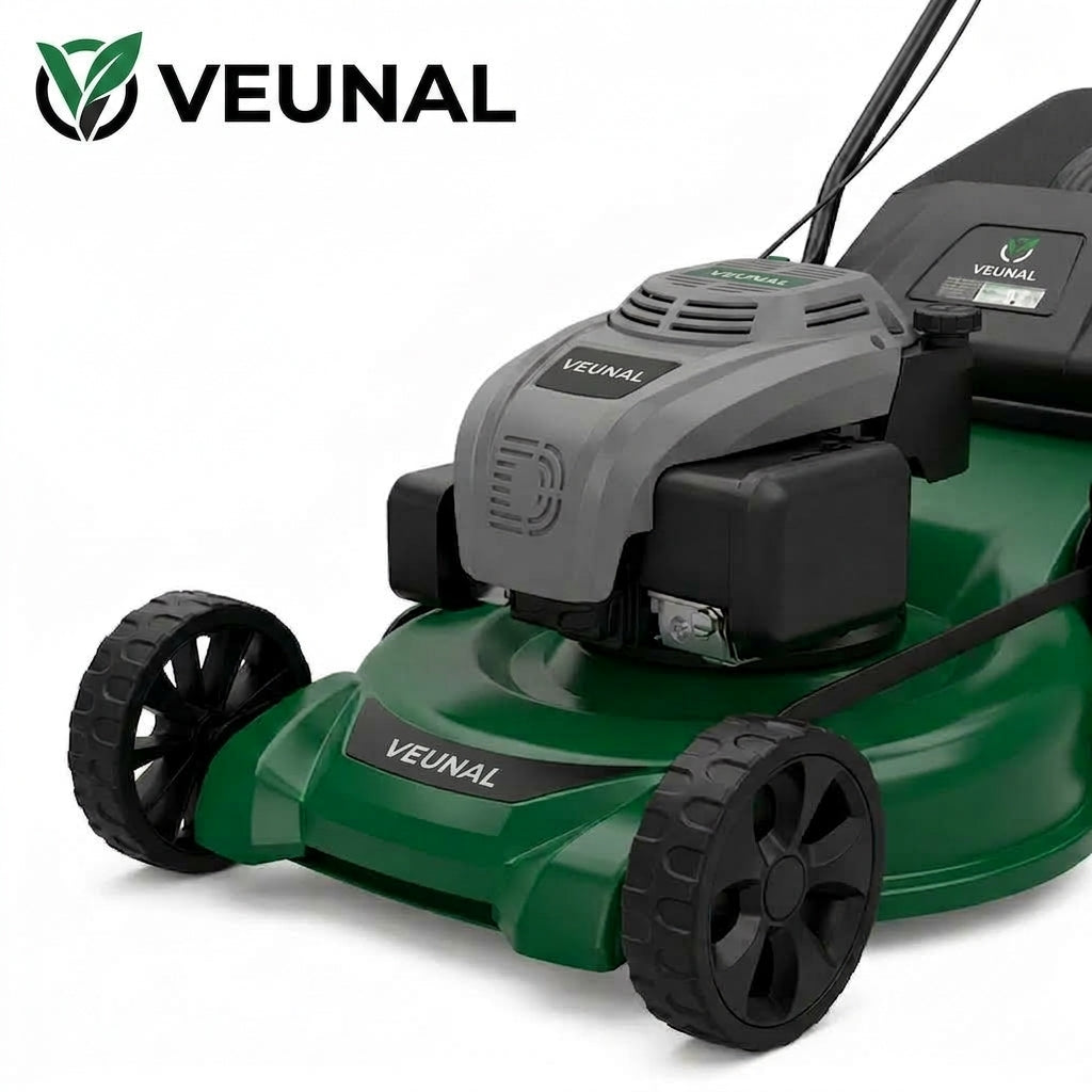 veunal TurfMaster 20-Inch 185cc PowerMove 3-in-1 Lawn Mower