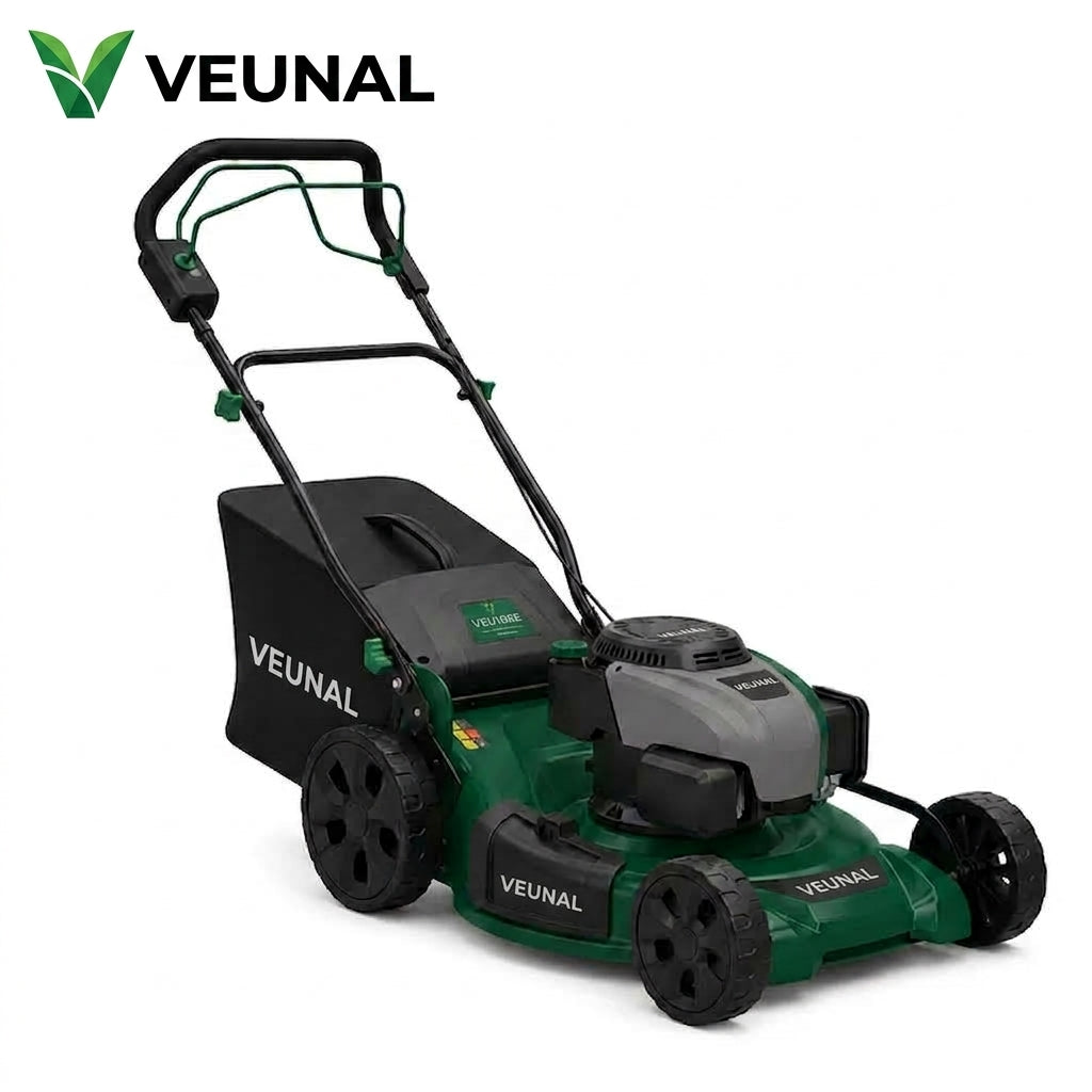 veunal TurfMaster 20-Inch 185cc PowerMove 3-in-1 Lawn Mower
